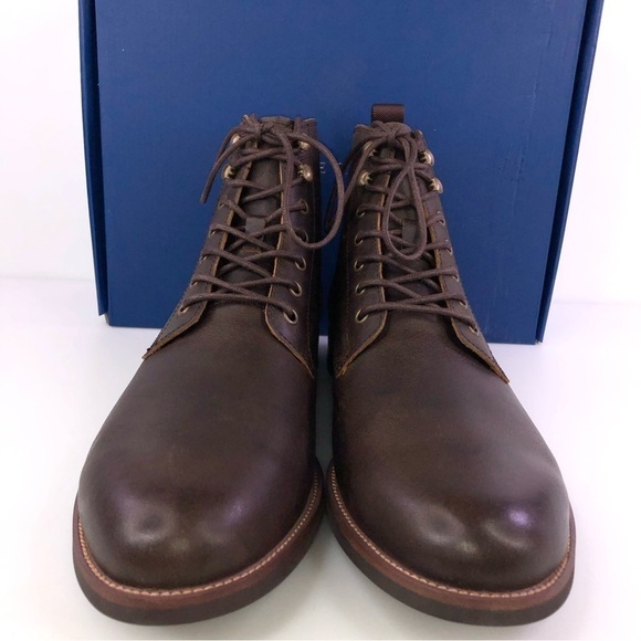 Vince Camuto Men\'s Lannie Leather Jack Boot Mocha 11M New main image 4